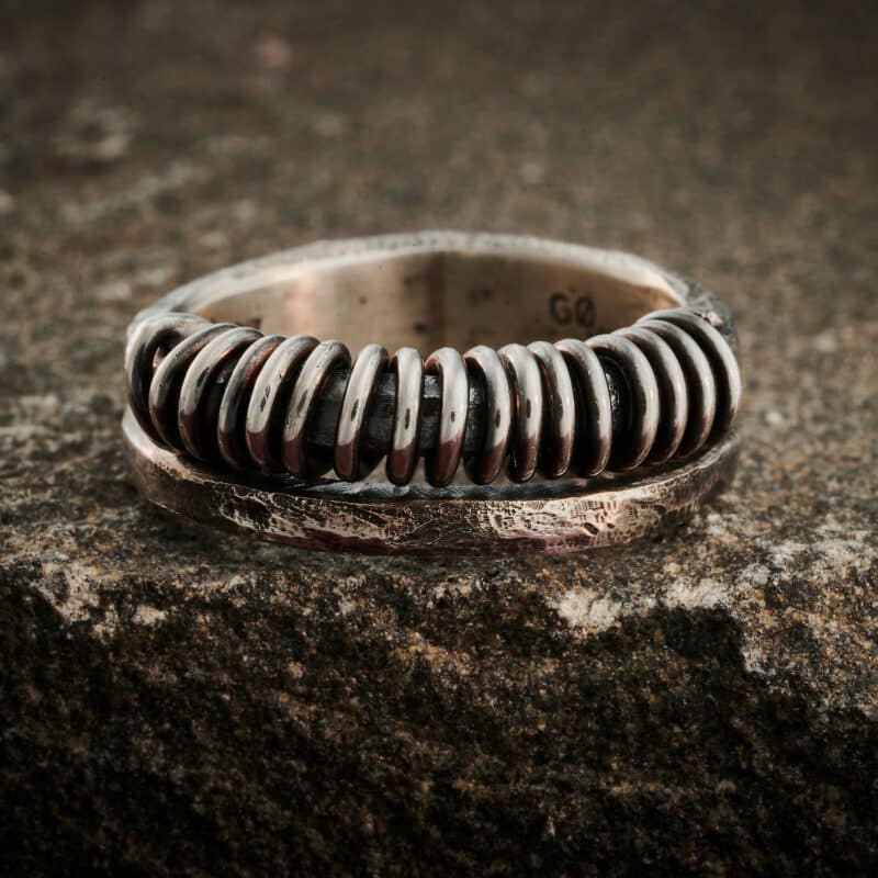 Ring sølv unika