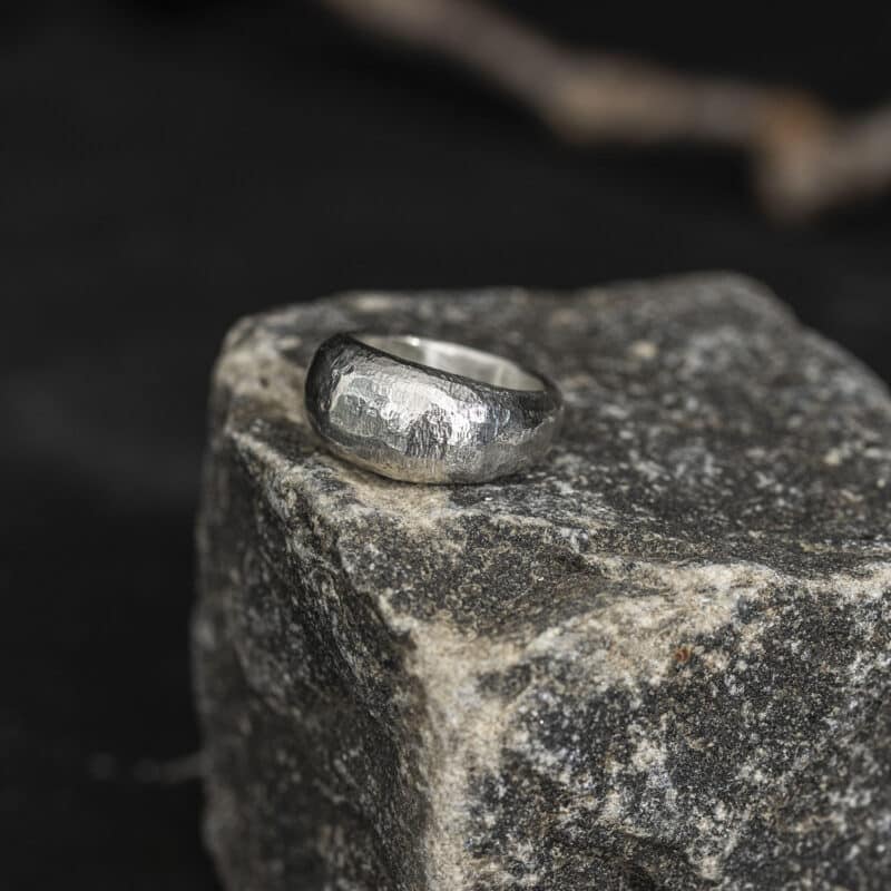 Chunky sølv ring