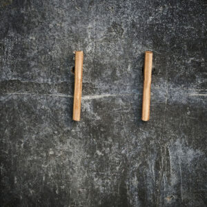 Øresmykke - Sticks kort - 12,5 mm - 14 kt guld