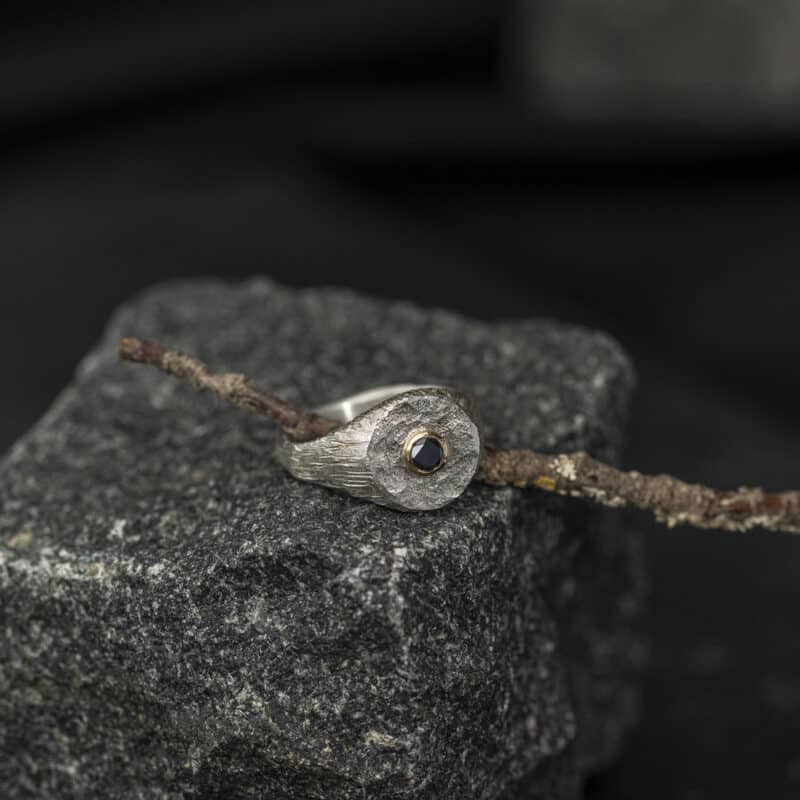 Sølv signet ring