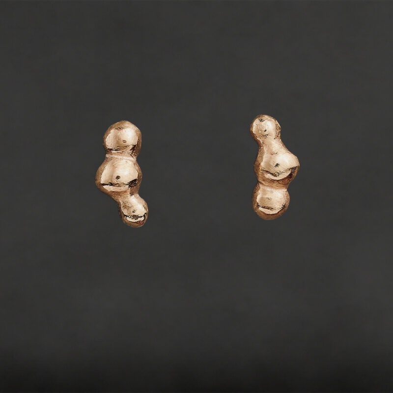 Ørestik 14 guld