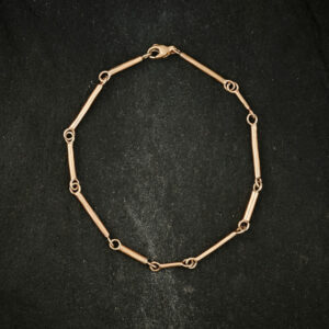 Pinde armbånd 14 kt. guld